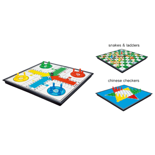 Настольная игра Board Games 3 in 1 4+/ Змеи и лестницы photo 3 Настольная игра Board Games 3 in 1 4+/ Змеи и лестницы photo 3
