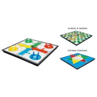 Joc de masă Board Games 3 in 1 4+/ Șerpi și Scări photo 3