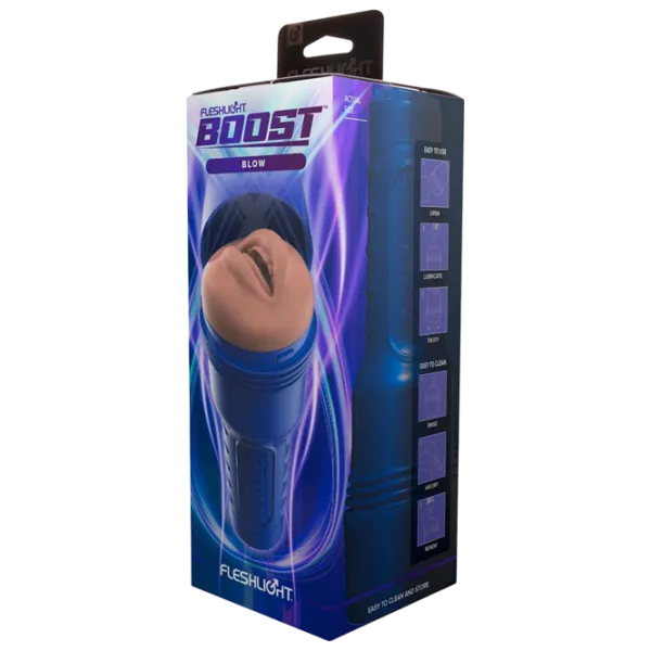 Мастурбатор Fleshlight Boost Blow Light Medium Бежевый photo 4 Мастурбатор Fleshlight Boost Blow Light Medium Бежевый photo 4
