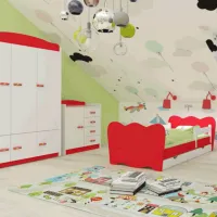 Детский мебельный набор Happy Babies Mix 27 White / унисекс