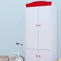Детский мебельный набор Happy Babies Mix 35 White Red / унисекс photo 2