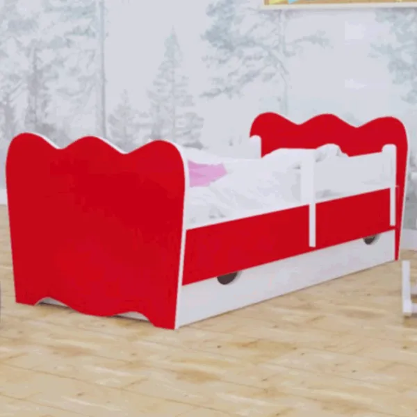 Set de mobilă pentru copii Happy Babies Mix 35 White Red / unisex photo 13