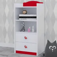 Детский мебельный набор Happy Babies Mix 35 White Red / унисекс photo 8