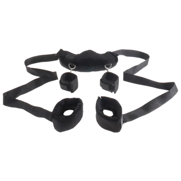 Фиксаторы для рук и ног Fetish Fantasy Position Master with Cuffs Черный photo 2 Фиксаторы для рук и ног Fetish Fantasy Position Master with Cuffs Черный photo 2