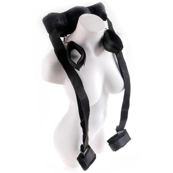 Фиксаторы для рук и ног Fetish Fantasy Position Master with Cuffs Черный photo 4 Фиксаторы для рук и ног Fetish Fantasy Position Master with Cuffs Черный photo 4