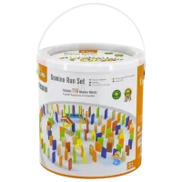 Настольная игра VIGA Domino Run Set 3+/ Домино