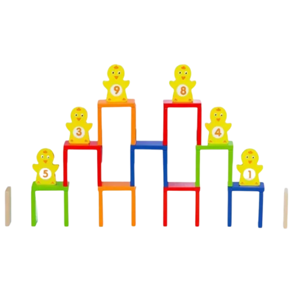 Настольная игра VIGA Domino Run Set 3+/ Домино photo 2 Настольная игра VIGA Domino Run Set 3+/ Домино photo 2