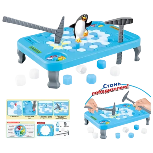 Joc de masă Spin Master Penguin on Ice 3+/ Strategie photo 3