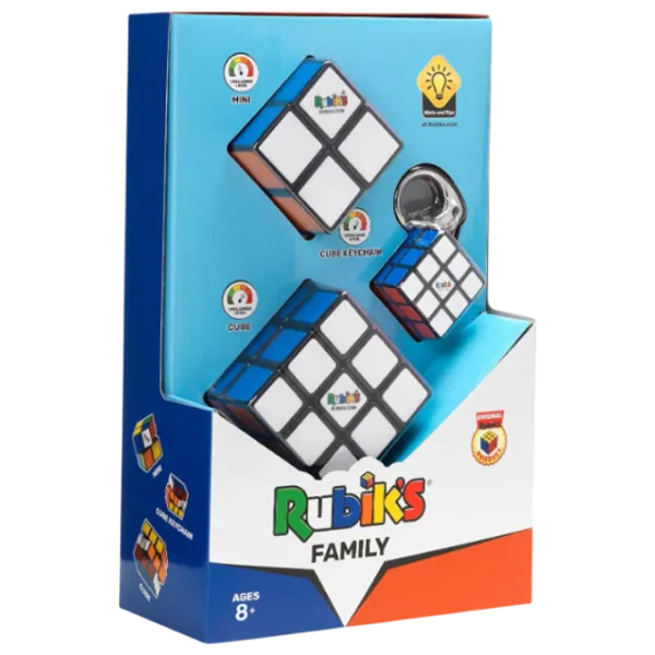 Настольная игра Spin Master Rubik family set 3+/ Логическая игра photo 1