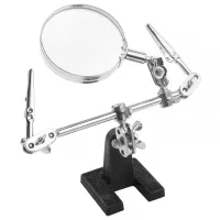 Lupă Tolsen 38090 Silver / Sticlă