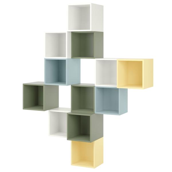 Полки Ikea Eket ДСП / Разноцветный photo 1