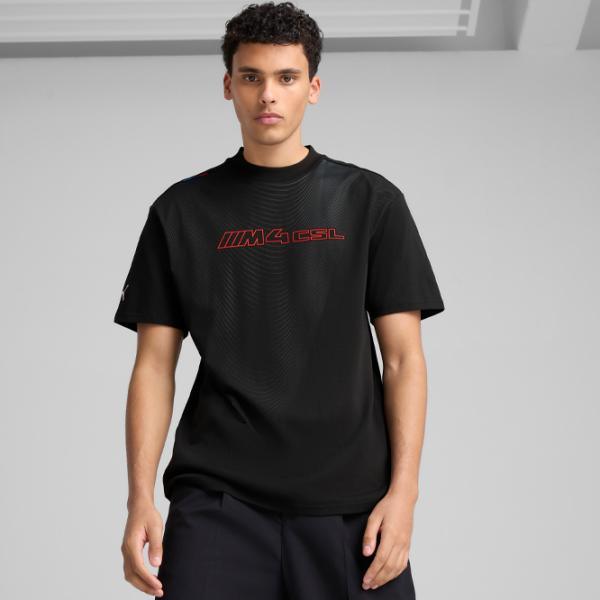 Tricou pentru bărbați Puma BMW Motorsport Lifestyle Logo 100% bumbac / Black photo 2