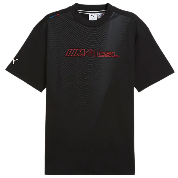 Футболка для мужчин Puma BMW Motorsport Lifestyle Logo 100% хлопок / Черный photo 1