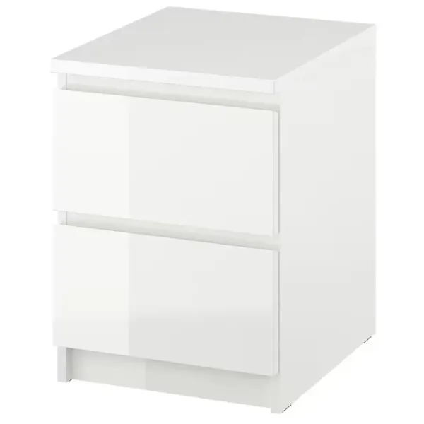 Тумбочки Ikea Malm 2 55 x 40 x 48см / ЛДСП / Темно Коричневый photo 1 Тумбочки Ikea Malm 2 55 x 40 x 48см / ЛДСП / Темно Коричневый photo 1
