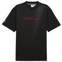 Футболка для мужчин Puma BMW Motorsport Lifestyle Logo 100% хлопок / Черный