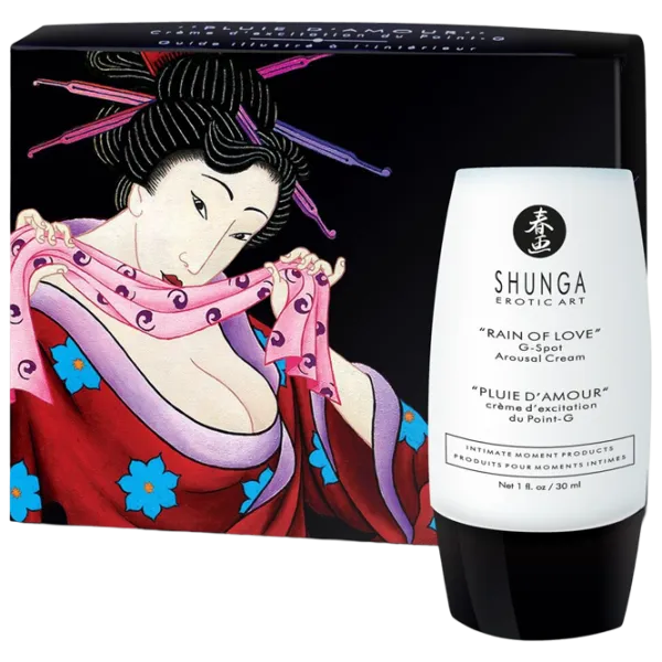 Смазка Shunga Rain of Love G-Spot Arousal Cream 0.03л/ / Прозрачный photo 2 Смазка Shunga Rain of Love G-Spot Arousal Cream 0.03л/ / Прозрачный photo 2