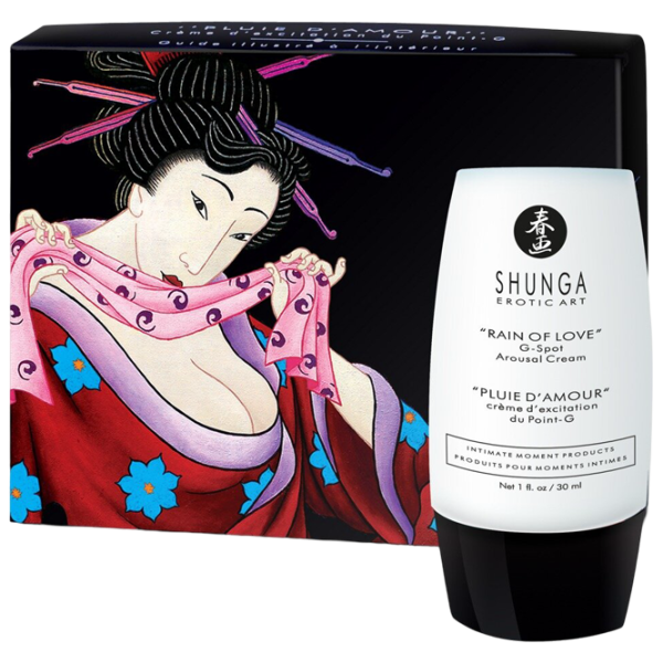 Смазка Shunga Rain of Love G-Spot Arousal Cream 0.03л/ / Прозрачный photo 2 Смазка Shunga Rain of Love G-Spot Arousal Cream 0.03л/ / Прозрачный photo 2