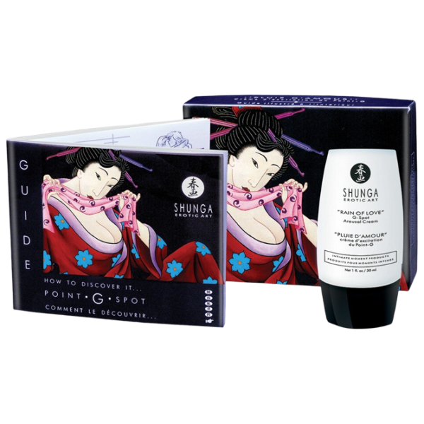 Смазка Shunga Rain of Love G-Spot Arousal Cream 0.03л/ / Прозрачный photo 3 Смазка Shunga Rain of Love G-Spot Arousal Cream 0.03л/ / Прозрачный photo 3