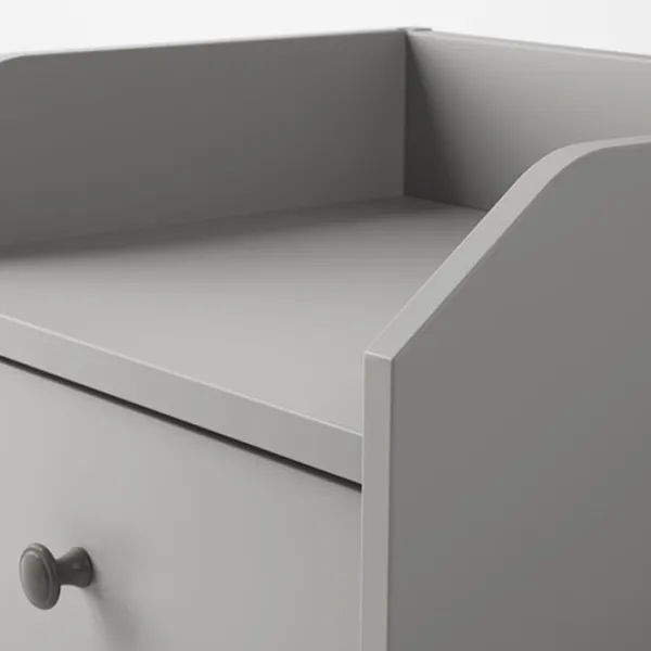 Тумбочки Ikea Hauga 63 x 40 x 36см / ЛДСП / Серый photo 3 Тумбочки Ikea Hauga 63 x 40 x 36см / ЛДСП / Серый photo 3