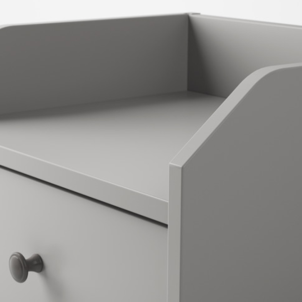 Тумбочки Ikea Hauga 63 x 40 x 36см / ЛДСП / Серый photo 3 Тумбочки Ikea Hauga 63 x 40 x 36см / ЛДСП / Серый photo 3