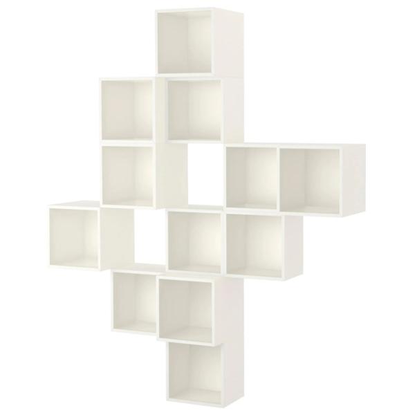 Полки Ikea Eket ДСП / Белый photo 1