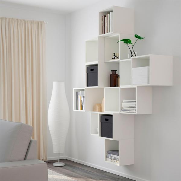 Полки Ikea Eket ДСП / Белый photo 3