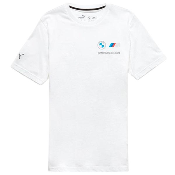 Tricou pentru bărbați Puma BMW Motorsport Stacked Logo 100% bumbac / White photo 1 Tricou pentru bărbați Puma BMW Motorsport Stacked Logo 100% bumbac / White photo 1