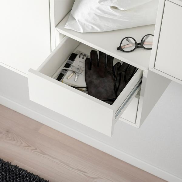 Полки Ikea Eket ДСП / Белый photo 2