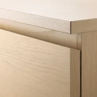 Тумбочки Ikea Malm 2 55 x 40 x 48см / ЛДСП / Lemn natural photo 5