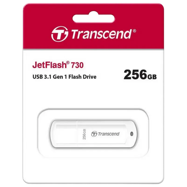 Transcend JetFlash 730 256 GB White photo 3