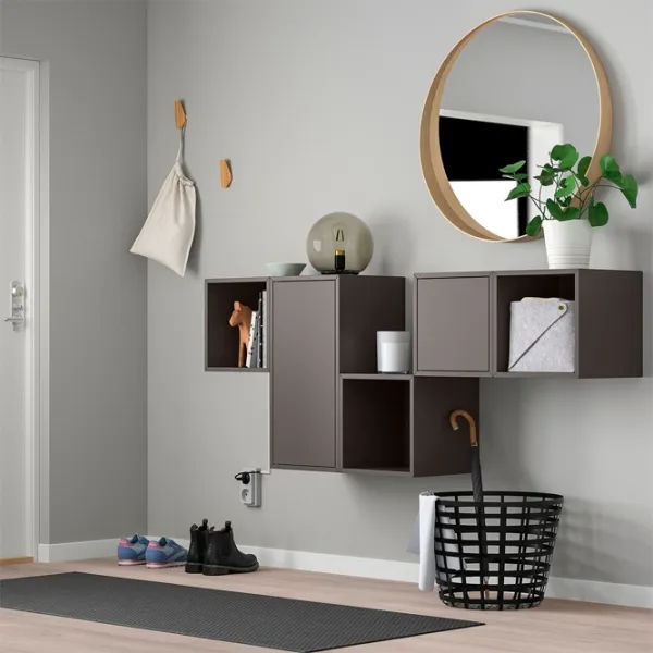 Rafturi Ikea Eket PAL / Dark Gray photo 3