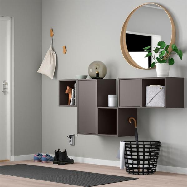 Rafturi Ikea Eket PAL / Dark Gray photo 3