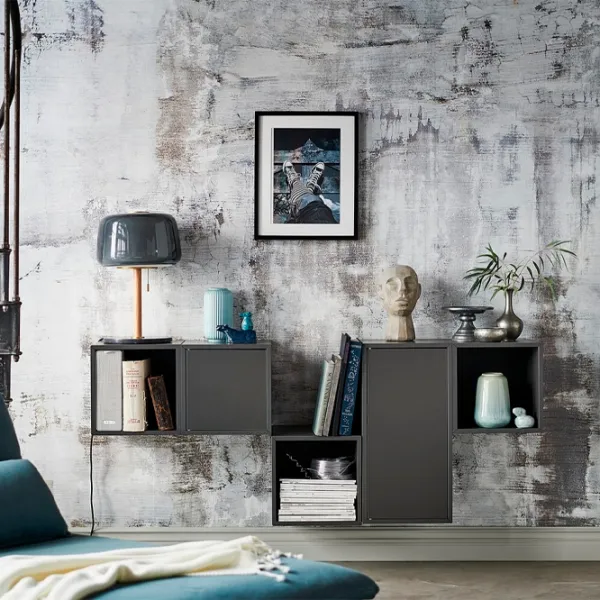 Rafturi Ikea Eket PAL / Dark Gray photo 5