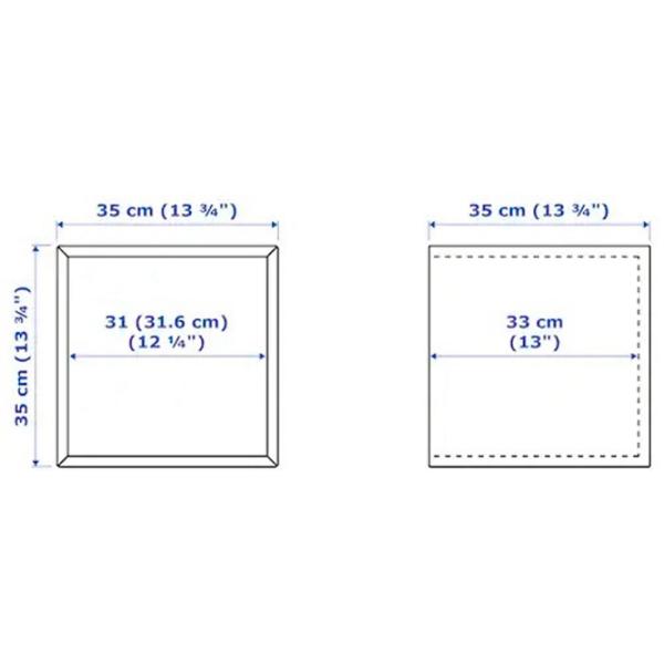 Rafturi Ikea Eket PAL / Dark Gray photo 6