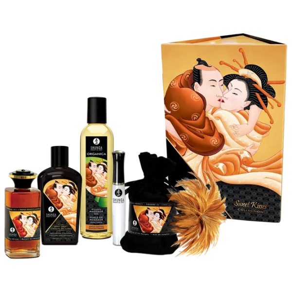 Масло для массажа Shunga Set Sweet Kisses 0.605л/ без запаха / Прозрачный photo 1 Масло для массажа Shunga Set Sweet Kisses 0.605л/ без запаха / Прозрачный photo 1