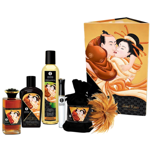Масло для массажа Shunga Set Sweet Kisses 0.605л/ без запаха / Прозрачный photo 1 Масло для массажа Shunga Set Sweet Kisses 0.605л/ без запаха / Прозрачный photo 1