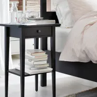 Noptiere Ikea Hemnes 70 x 46 x 35 / PAL / Dark Brown photo 5