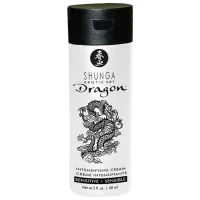 Масло для массажа Shunga Dragon Intensifying Cream Sensitive 0.06л/ без запаха / Прозрачный