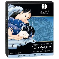 Масло для массажа Shunga Dragon Intensifying Cream Sensitive 0.06л/ без запаха / Прозрачный photo 2