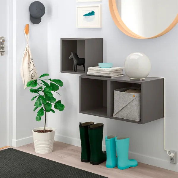 Rafturi Ikea Eket PAL / Dark Gray photo 3