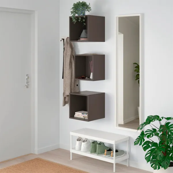 Rafturi Ikea Eket PAL / Dark Gray photo 4