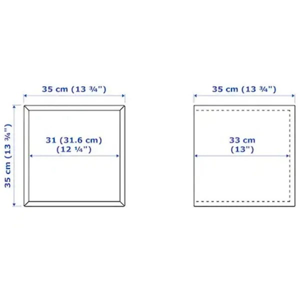 Rafturi Ikea Eket PAL / Dark Gray photo 6