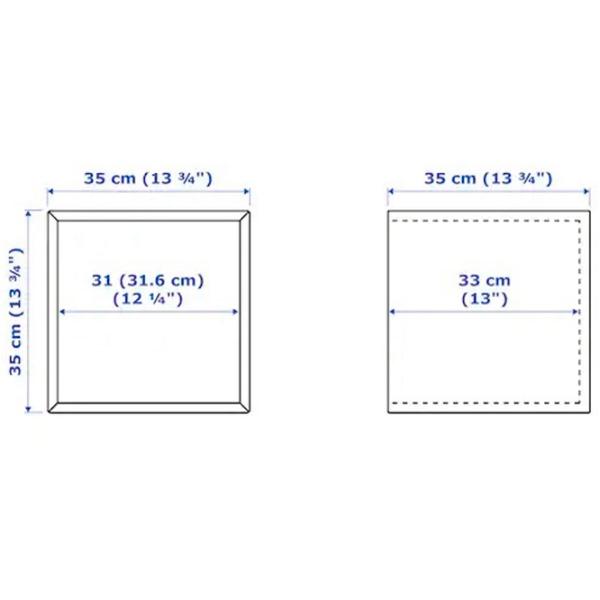 Rafturi Ikea Eket PAL / Dark Gray photo 6
