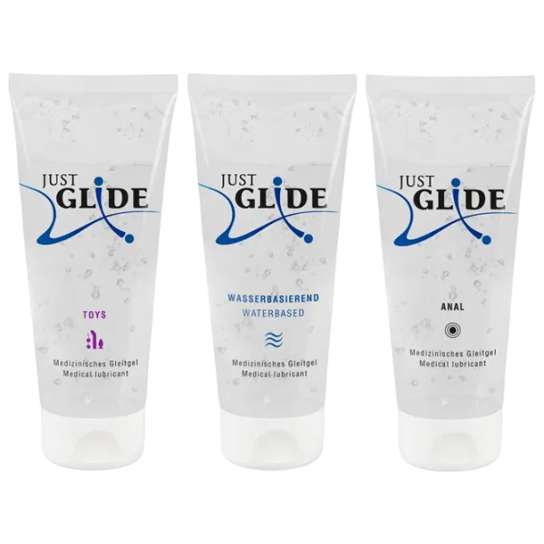 Масло для массажа Just Glide Water-base & Anal & Toys 0.6л/ без запаха / Прозрачный photo 1 Масло для массажа Just Glide Water-base & Anal & Toys 0.6л/ без запаха / Прозрачный photo 1