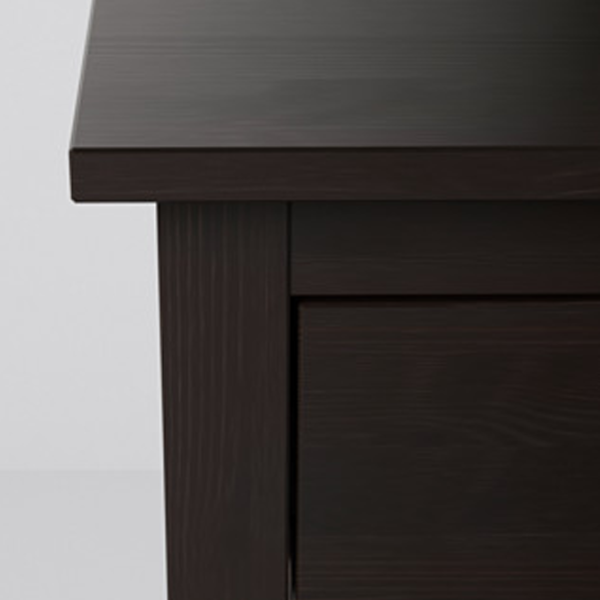 Noptiere Ikea Hemnes 2 66 x 54 x 38 / PAL / Dark Brown photo 3 Noptiere Ikea Hemnes 2 66 x 54 x 38 / PAL / Dark Brown photo 3
