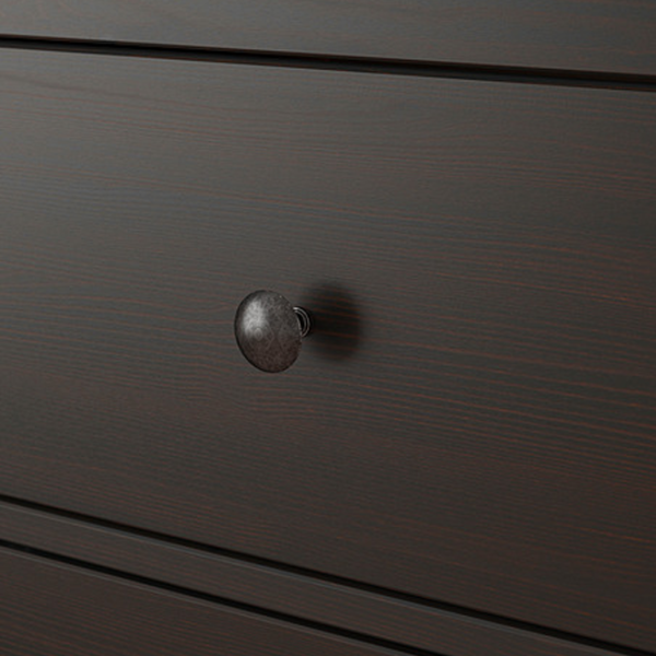Noptiere Ikea Hemnes 2 66 x 54 x 38 / PAL / Dark Brown photo 4 Noptiere Ikea Hemnes 2 66 x 54 x 38 / PAL / Dark Brown photo 4