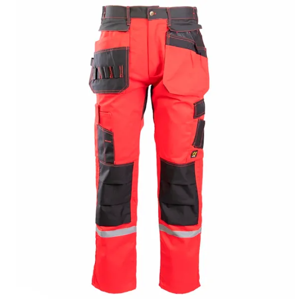 Pantaloni de lucru pentru bărbați Seven kings PLSTA4SP 56 / Red photo 1