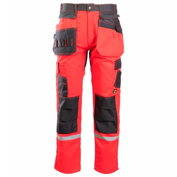 Pantaloni de lucru pentru bărbați Seven kings PLSTA4SP 56 / Red photo 1