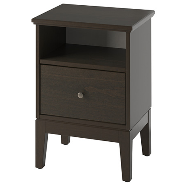 Noptiere Ikea Idanas 68 x 47 x 40 / PAL / Dark Brown photo 1
