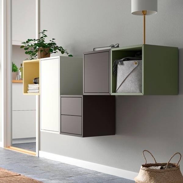 Полки Ikea Eket ДСП / Разноцветный photo 2